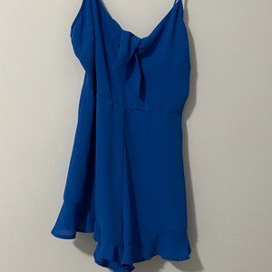 Royal Blue Romper